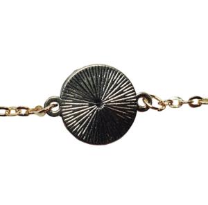 BRACELET ROND PIERRES NOIRES ET GRISES