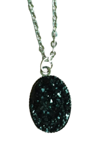 COLLIER DRUZY NOIR