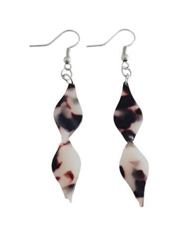 BOUCLES D'OREILLES TORSADE