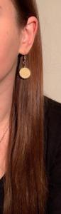 BOUCLES D'OREILLES ROTIN