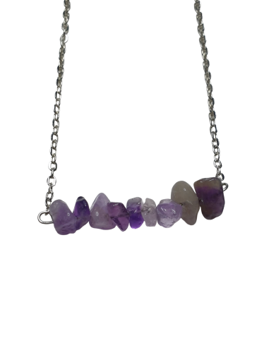 COLLIER AMETHYSTE