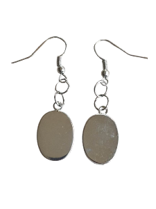 BOUCLES D'OREILLES DRUZY NOIR