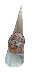 BAGUE COQUILLAGES ET PERLES