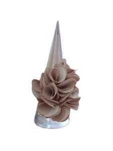 BAGUE POMPON FLEUR
