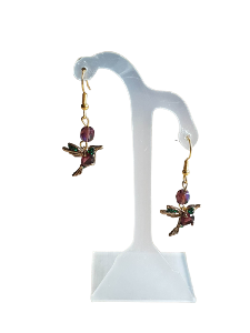 BOUCLES D'OREILLES OISEAU